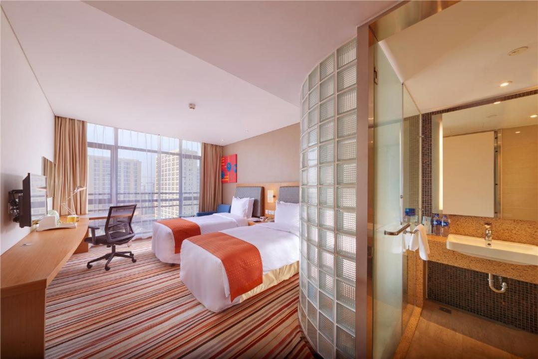 Holiday Inn Express Shanghai Jiading Industry Park By Ihg Buitenkant foto