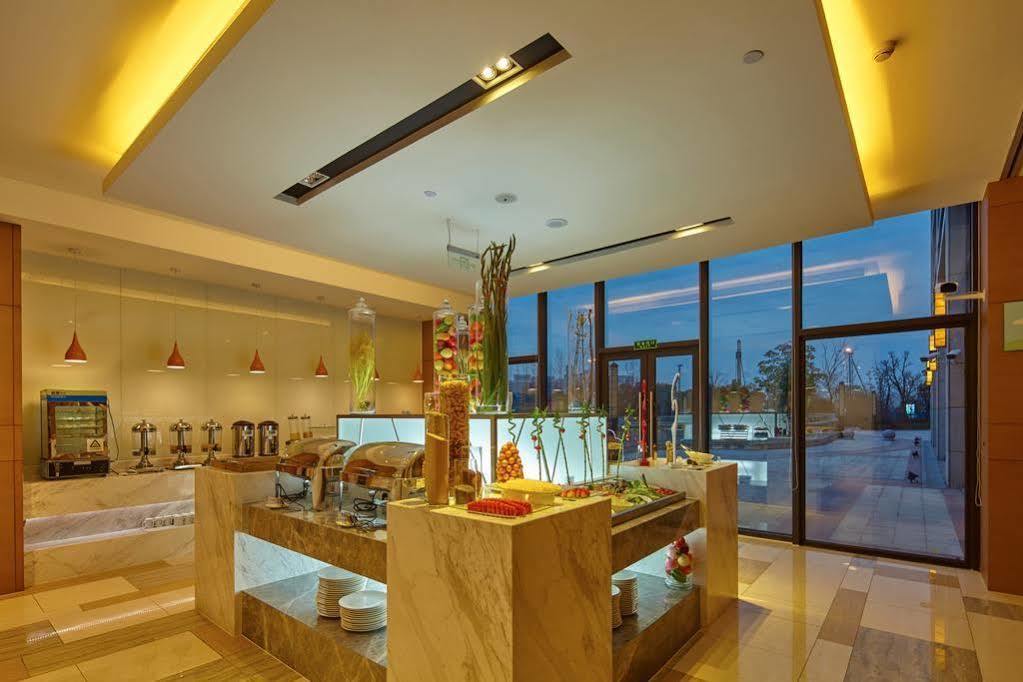 Holiday Inn Express Shanghai Jiading Industry Park By Ihg Buitenkant foto